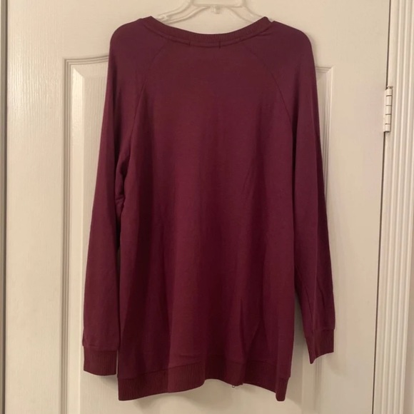 Burgundy tunic size xl nwot - Picture 4 of 7